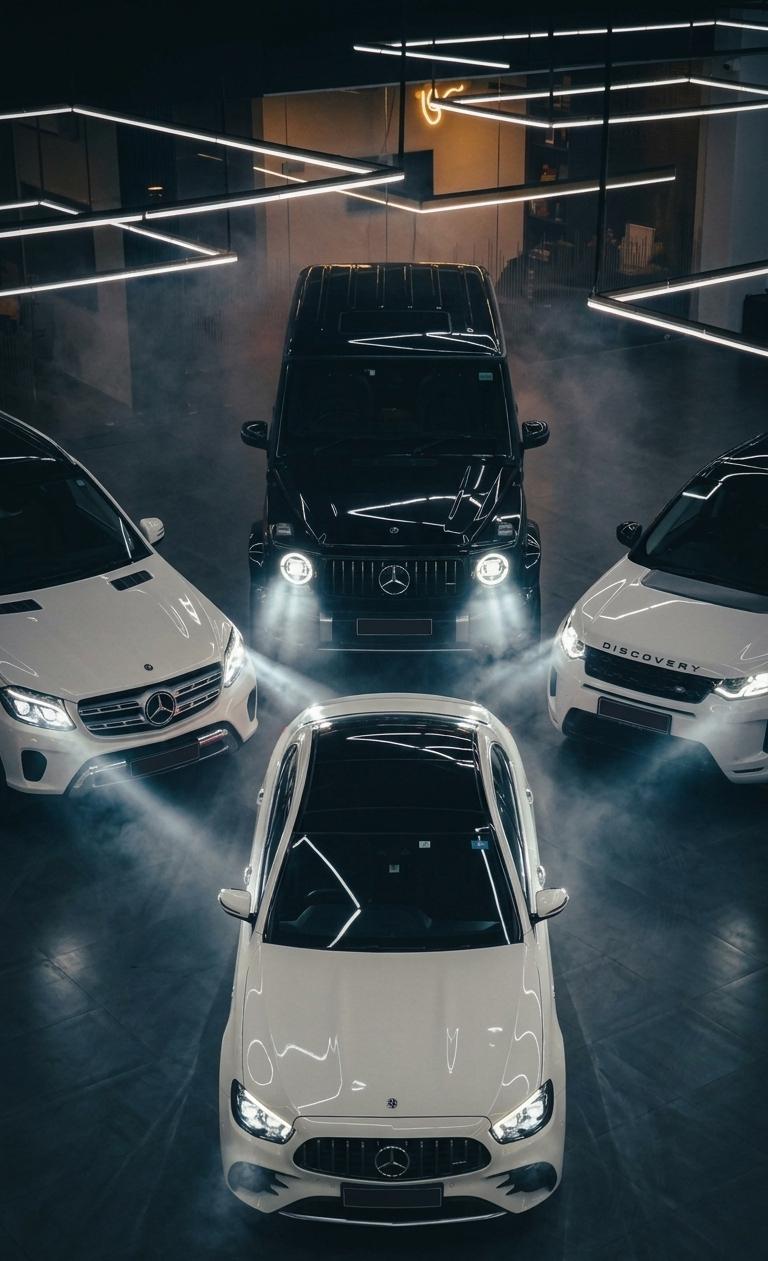 Curated luxury car collection